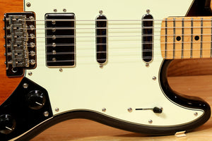 Fender 2019 Sixty-Six Alternate Reality Sunburst HSS Offset Guitar Clean! 95002