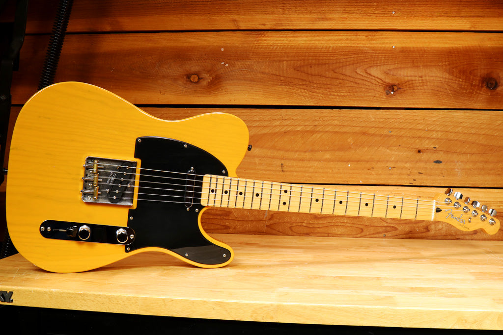 Fender Special Ed Deluxe Ash Telecaster Butterscotch Blonde Tele Upgrades! 03494