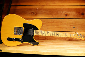 Fender Special Ed Deluxe Ash Telecaster Butterscotch Blonde Tele Upgrades! 03494