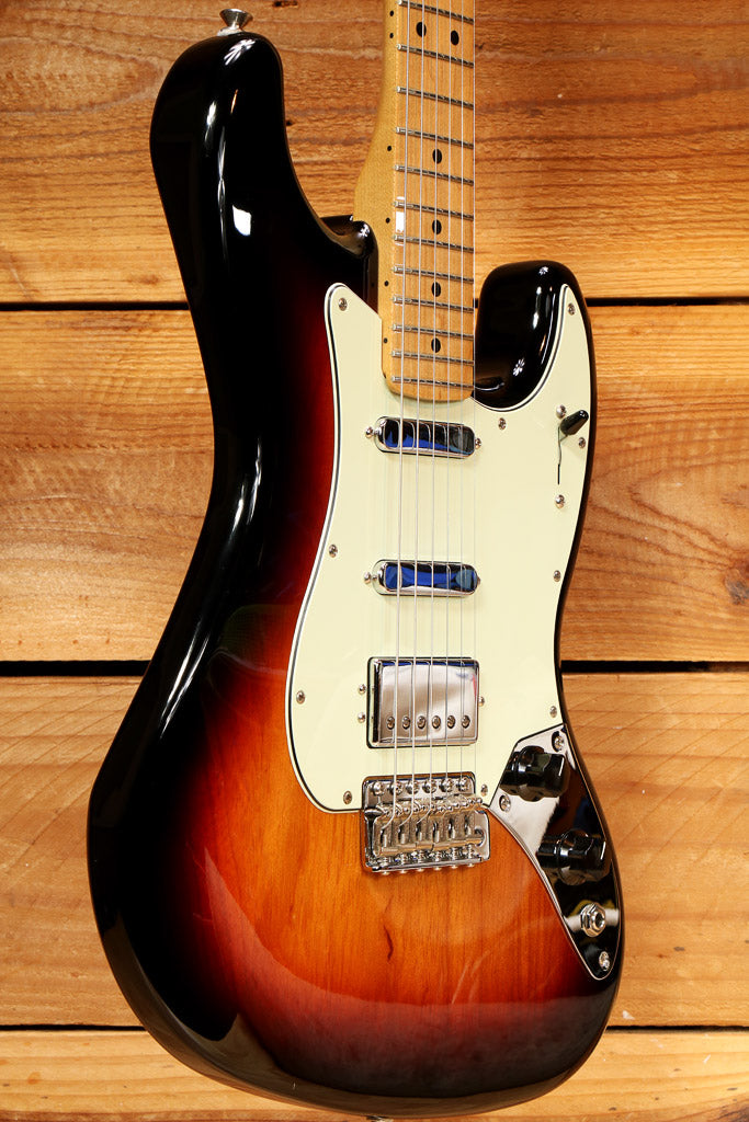 Fender 2019 Sixty-Six Alternate Reality Sunburst HSS Offset Guitar Clean! 95002