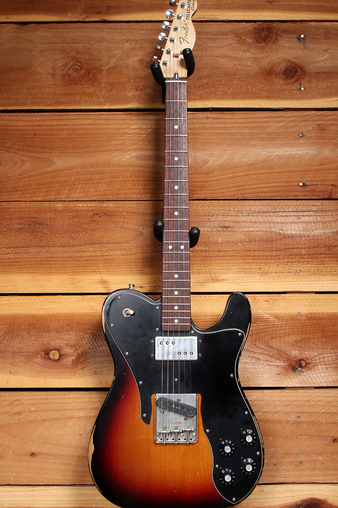 FENDER ROAD WORN 72 Custom TELECASTER RARE! 2009 Sunburst 47364