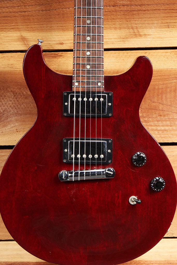 GIBSON Vintage 1997 LES PAUL STUDIO Special Red DOUBLE CUTAWAY