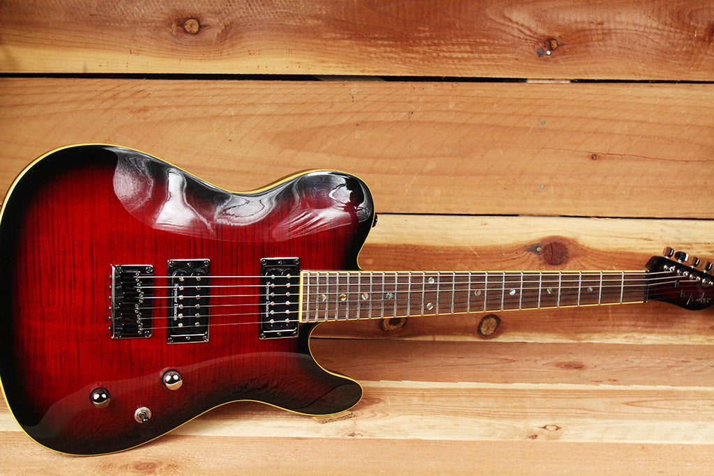 FENDER CUSTOM TELECASTER FMT HH Flame Maple Top Tele Made in Korea + O