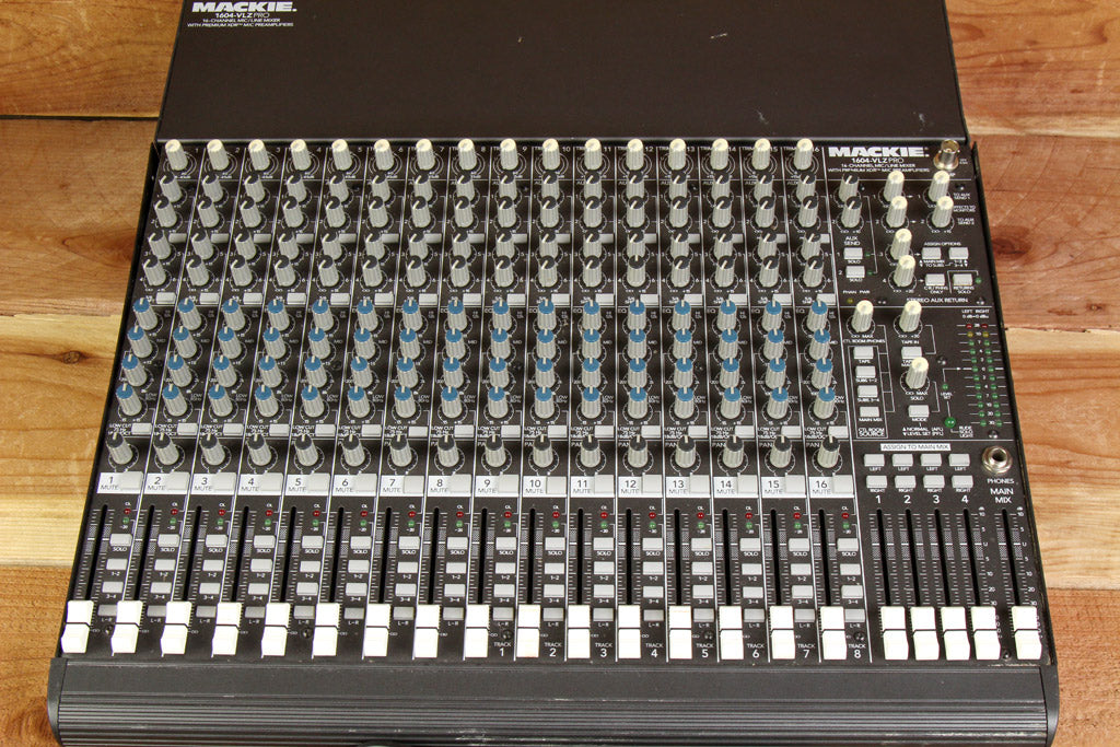 Mackie 1604 Vlz Pro 1044 How To Clean Mackie Mixer