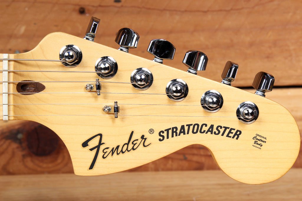 Guitar Setup - 2014 Fender FSR Nitro American Special Hand Stained Honey Burst Stratocaster (08762)