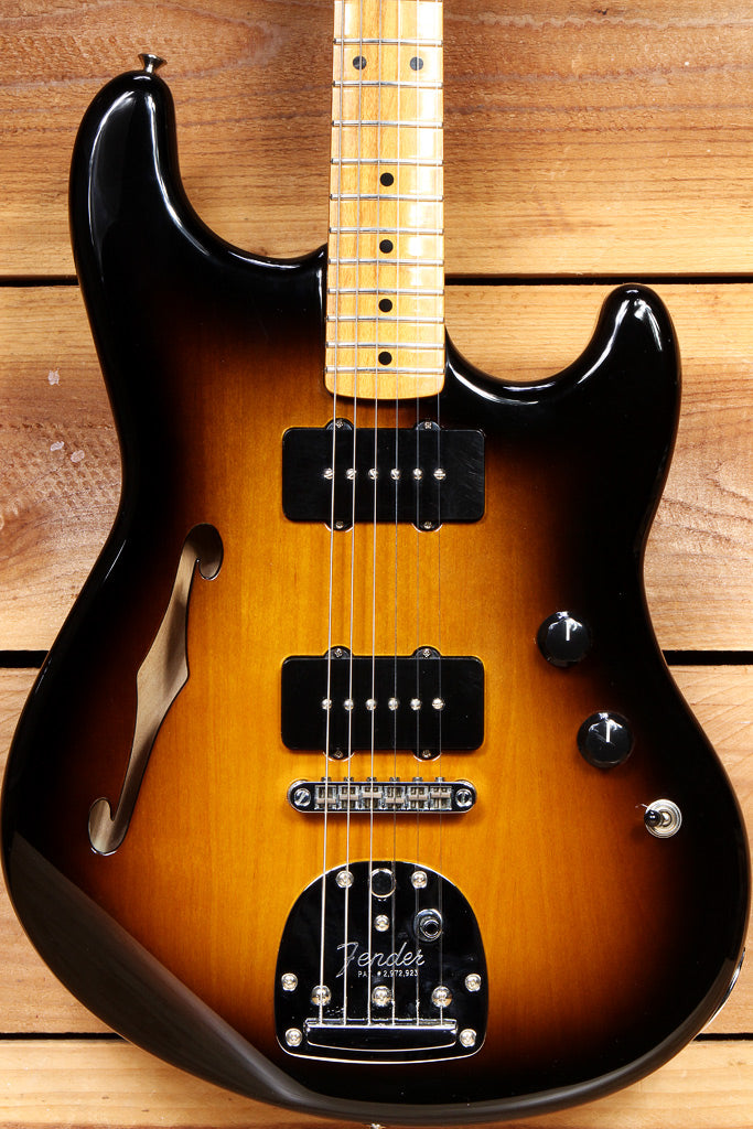 Guitar Setup - Fender 2012 Pawn Shop Offset Special semi-hollow body sunburst (95749)