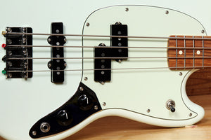 Fender 2019 Mustang Bass PJ Short Scale Offset Series Sonic Blue Clean! 80164