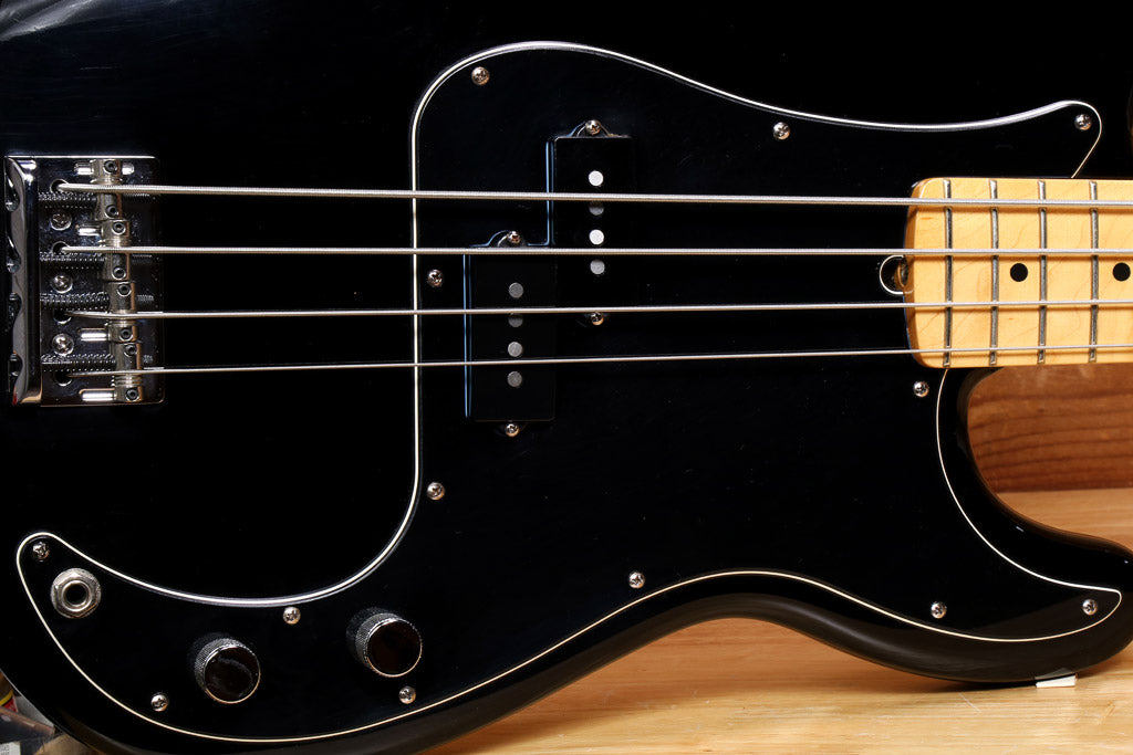 Fender American Standard Precision Bass 2006 Black Clean! +HSC USA P 30515
