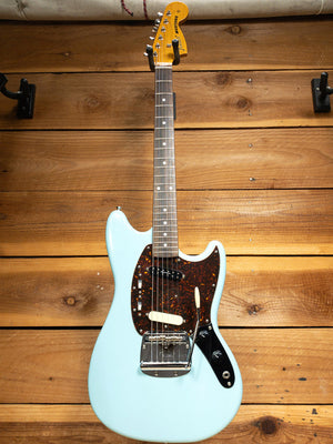 Fender MG-65 Mustang Daphne Blue Crafted in Japan CIJ MIJ Duncan Upgrade! 35044