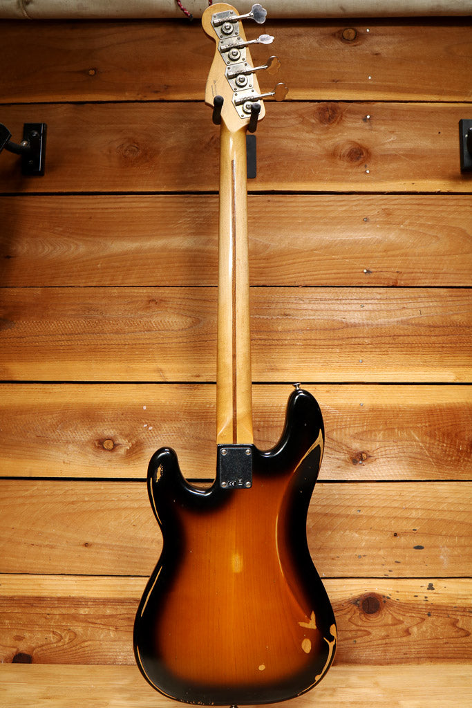 Fender Road Worn Precision P-BASS Sunburst 2016 Aged Relic Ashtray Cvr 18641
