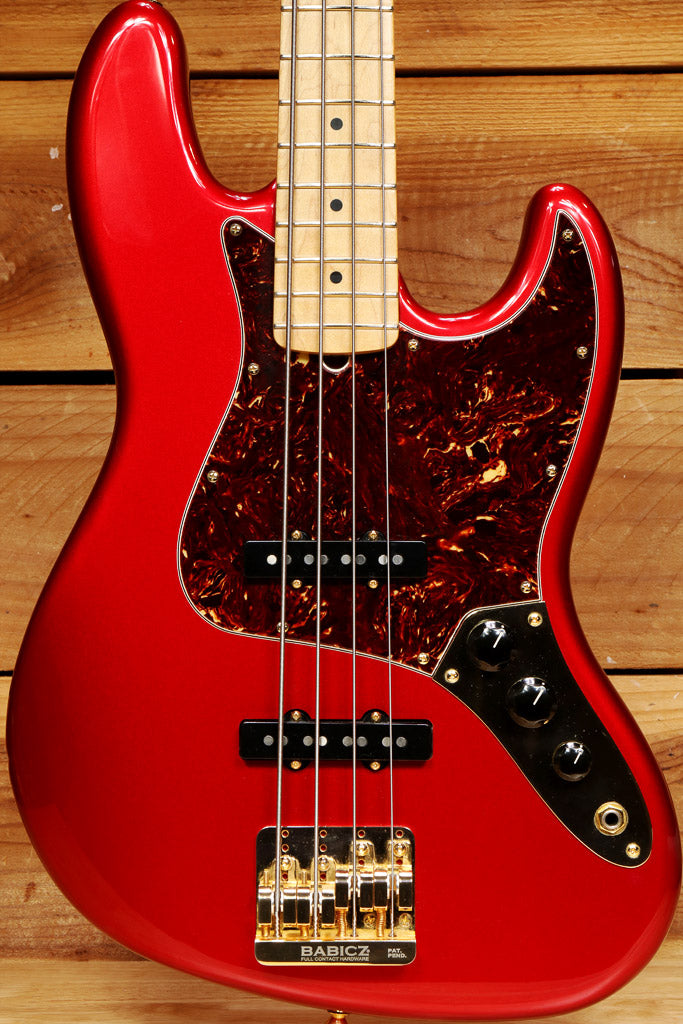 Fender 2010 American Special Jazz Bass Candy Apple Red USA Babicz Bridge 41285