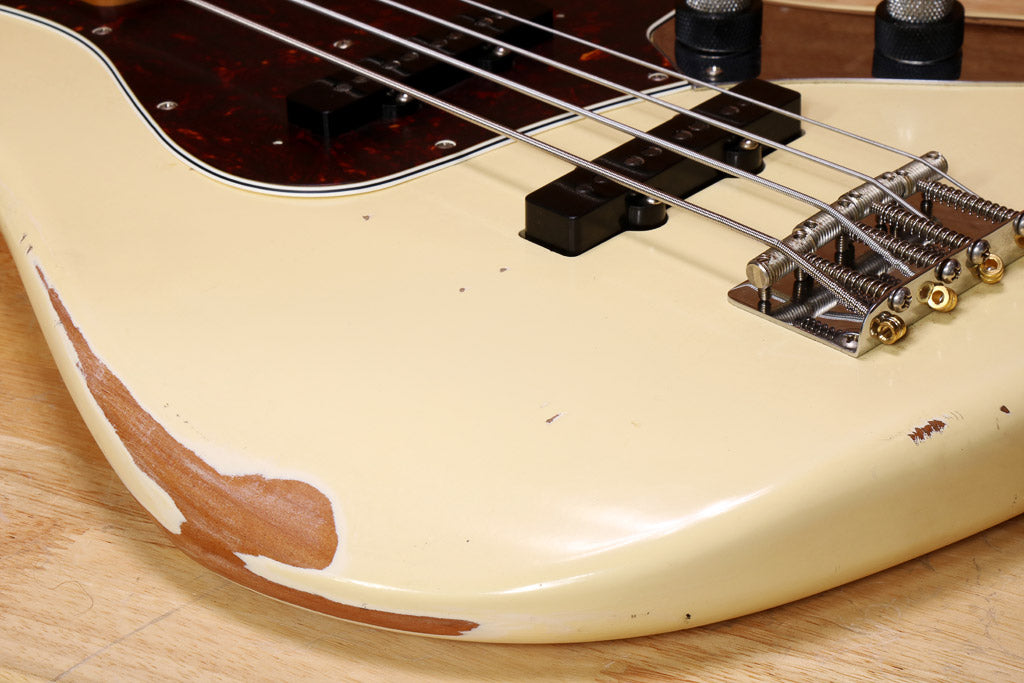 Fender 60s Road Worn Jazz Bass Olympic White 60th Anni 2020 Stackpole! 00376