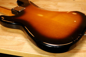 Fender Road Worn Precision P-BASS Sunburst 2016 Aged Relic Ashtray Cvr 18641