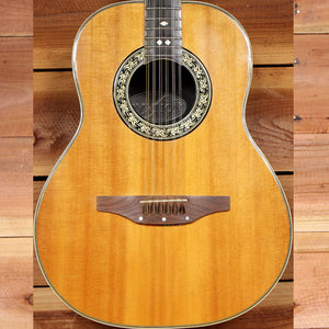 OVATION GLEN CAMPBELL 12-STRING Vintage 1978 Acoustic Guitar! + OHSC 26448