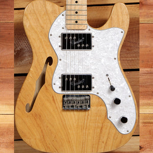 FENDER 72 TELECASTER DELUXE THINLINE Re-Issue Natural Semi-Hollow Tele 68742