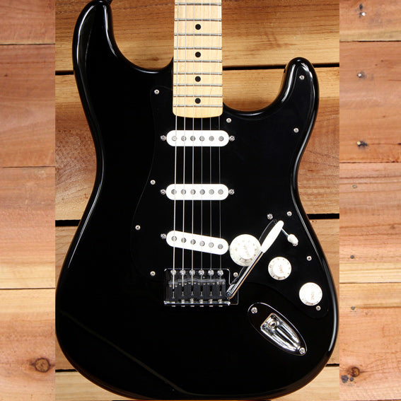 FENDER DAVID GILMOUR Black Strat Tricked Out MIM Stratocaster Very