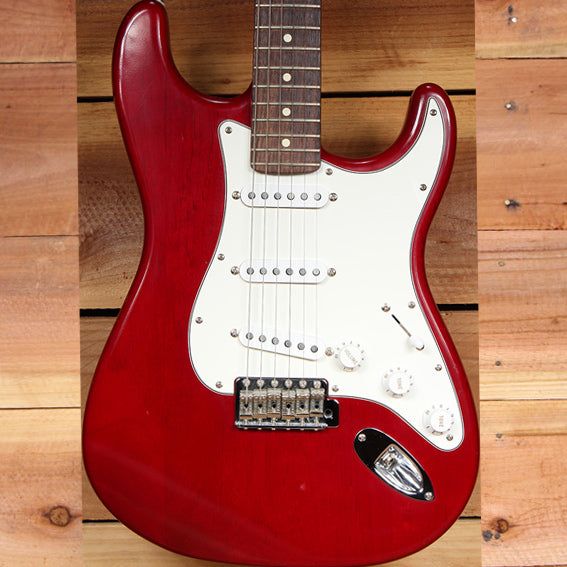 FENDER HIGHWAY ONE 1 Stratocaster SSS USA Nitro American RED STRAT RELIC 27887