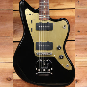 FENDER CLASSIC PLAYER JAZZMASTER Offset BLACK/GOLD CLEAN! 58 62 Replica 22731