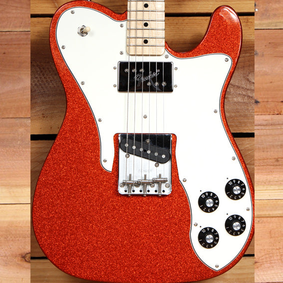 Red Tele Custom Fender Telecaster Red Sparkle