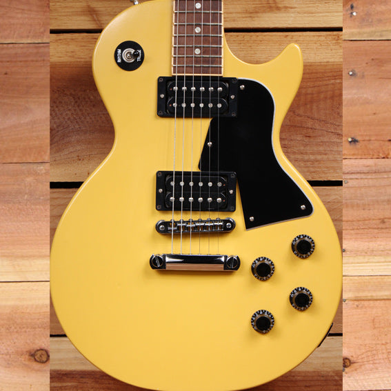 GIBSON 2012 LES PAUL Junior SPECIAL USA FADED WORN SATIN TV YELLOW Jr 1488