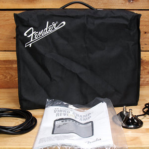 Fender 68 Custom Vibro Champ Reverb Clean! + Creamback & Footswitch Upgrades 74881