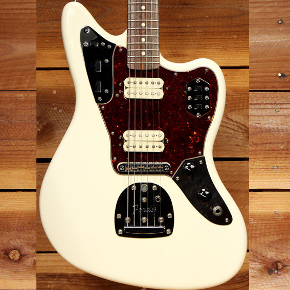FENDER CLASSIC PLAYER JAGUAR Special HH White Rosewood Board Offset Guitar 00666