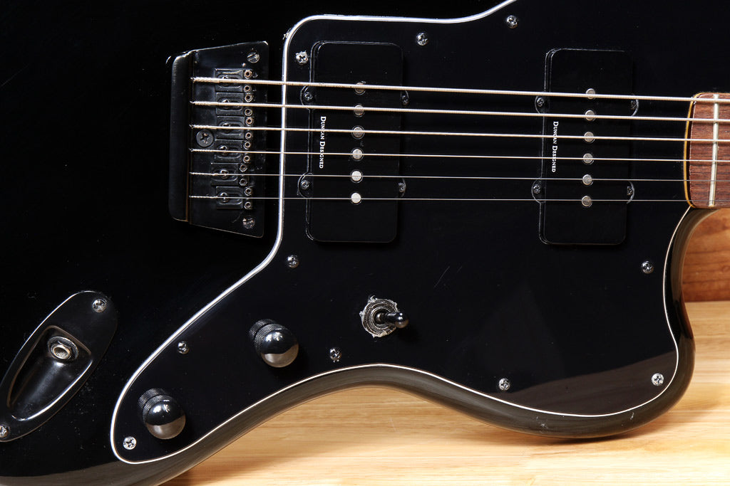 FENDER SQUIER JAZZMASTER Vintage Modified BARITONE Guitar Black Finish 46544