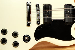 Gibson SG Special 60s Tribute Worn White Nitro Finish Custom PUs