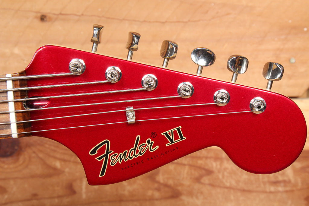 FENDER 2014 BASS VI Pawn Shop Red Nice! Baritone Guitar 68657
