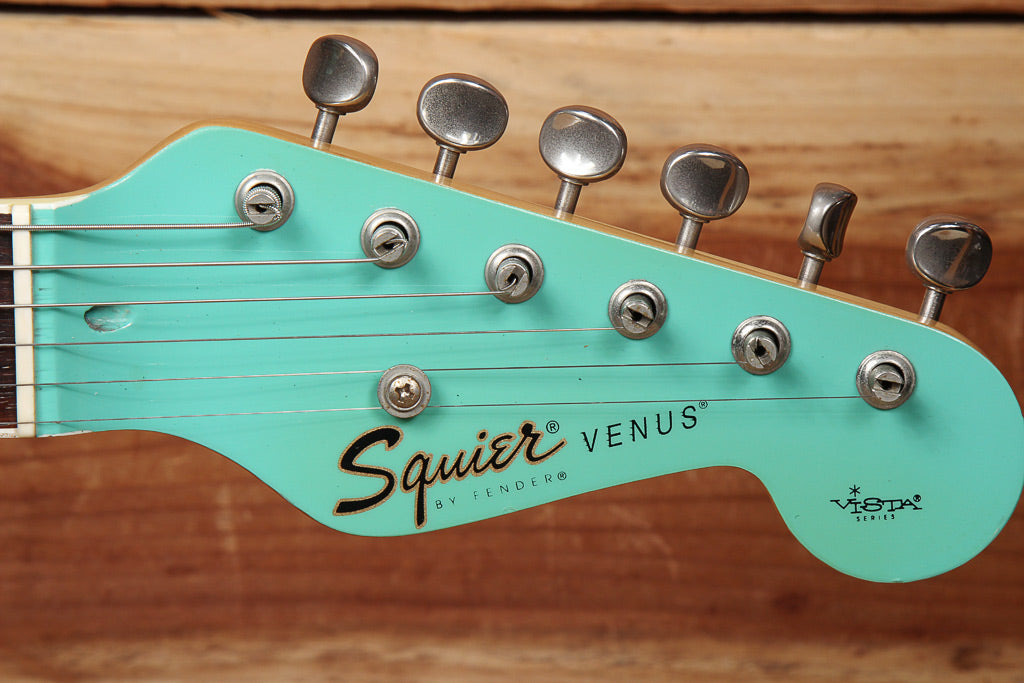 SQUIER VENUS Signed! Courtney Love Autograph Guitar Vista MIJ Japan 15859