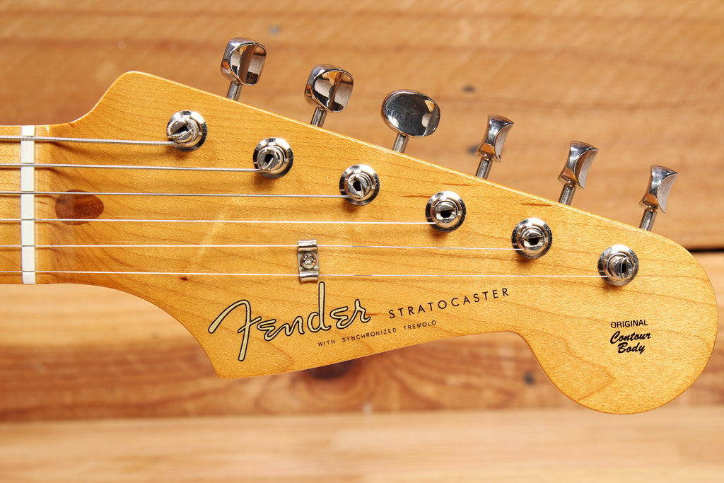 Fender 2017 Classic Series 50s Stratocaster Daphne Blue Strat Nice! 26694