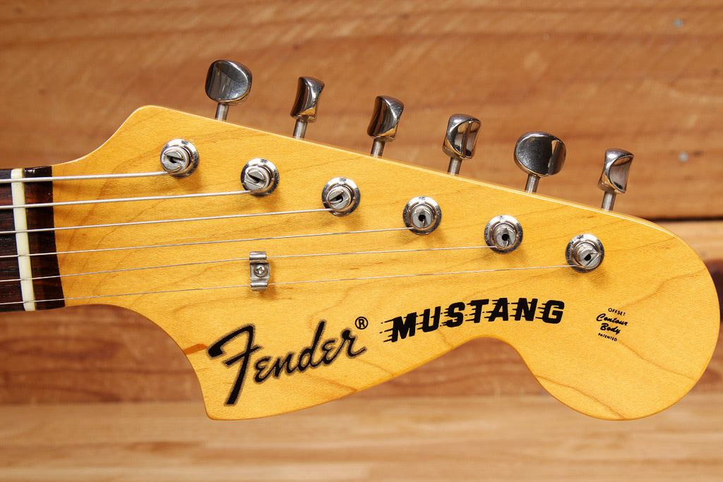 Fender Mustang MIJ '69 Japan Reissue MG-69 Yellow Upgraded PUs 32068