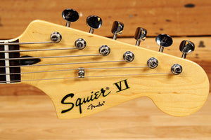 Fender 2015 Squier Classic Vibe Bass VI Baritone Sunburst Clean! Rosewood! 11318