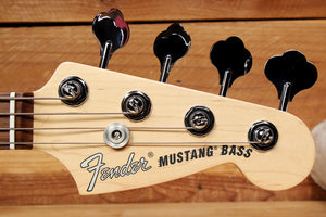 Fender 2018 American Performer Mustang Bass Aubergine 30" Short Scale Clean! 91950