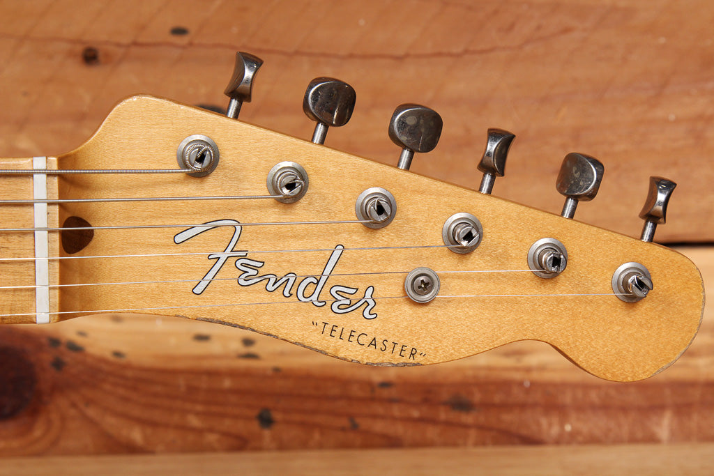 FENDER 50s ROAD WORN TELECASTER Xtra Relic Guitar Blonde TV 95355
