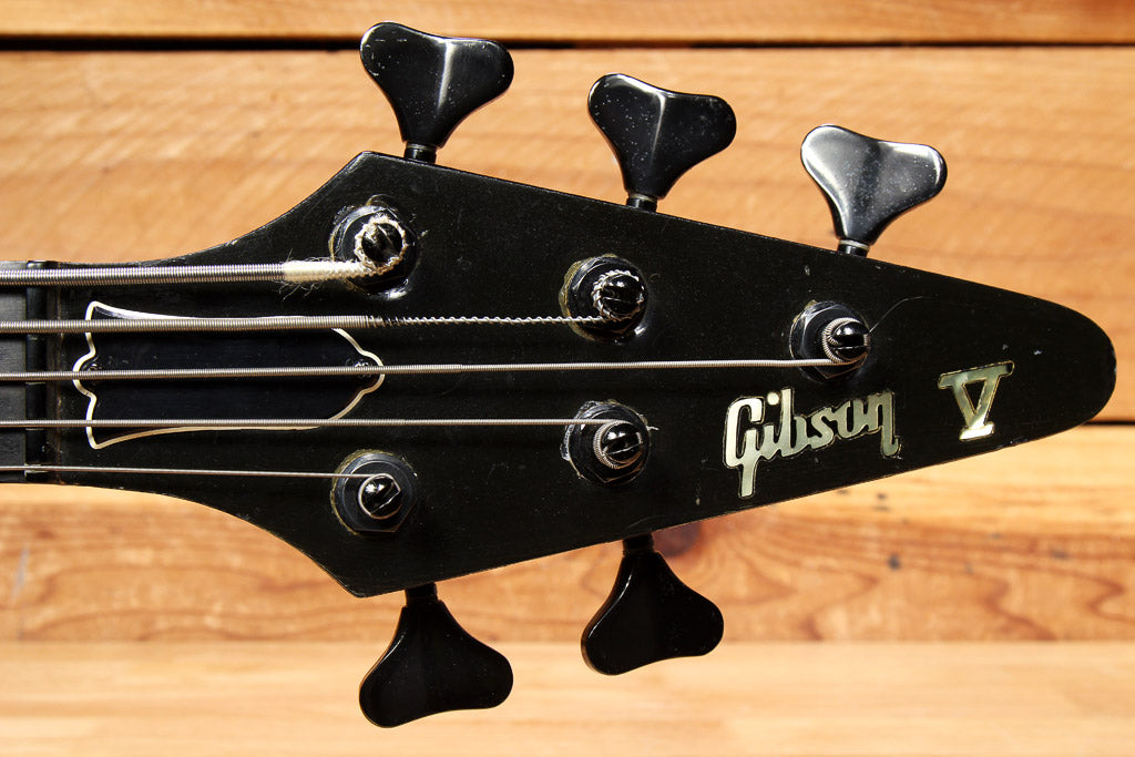 1987 Gibson V 5-String Bass Bartolini Pickups Rare Vintage 57832