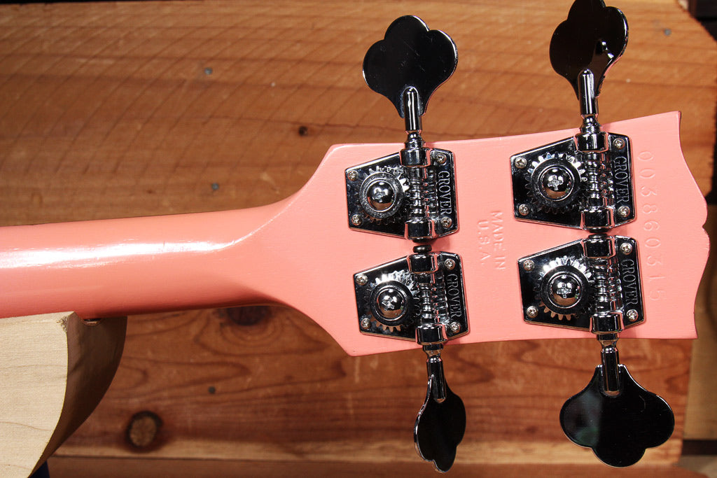 GIBSON SG BASS 2006 CORAL PINK! Short Scale 4-STRING sub-8-Pound Axe 60315