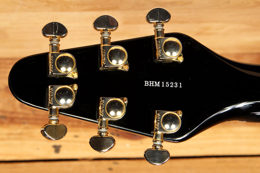 Brian May Signature BMG Black/Gold Special Guitar Rare Factory Hard Case! 15231