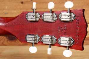 GIBSON LES PAUL JUNIOR Jr Dog Ear P90 RARE! Faded Satin Worn Cherry Guitar 00373
