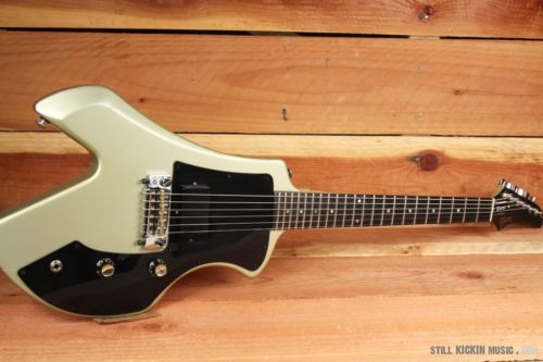 GIBSON CORVUS I VINTAGE 1983 Rare Green Crow Can Opener Guitar Very Clean! 3531