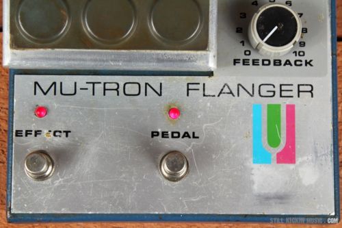 MU-TRON FLANGER RARE! VINTAGE 70s Guitar Bass Flange Pedal 1970s Mutron 1575