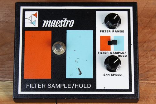MAESTRO FSH-1 FILTER SAMPLE / HOLD Rare 70s Vintage Guitar Pedal Great Condition 1262