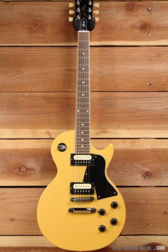 GIBSON 2011 LES PAUL SPECIAL FADED TV Yellow Bound Neck Zebra Humbuckers 1437