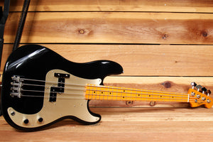 FENDER Classic Series 50s PRECISION BASS Lacquer Black! Super Clean P-Bass 80388