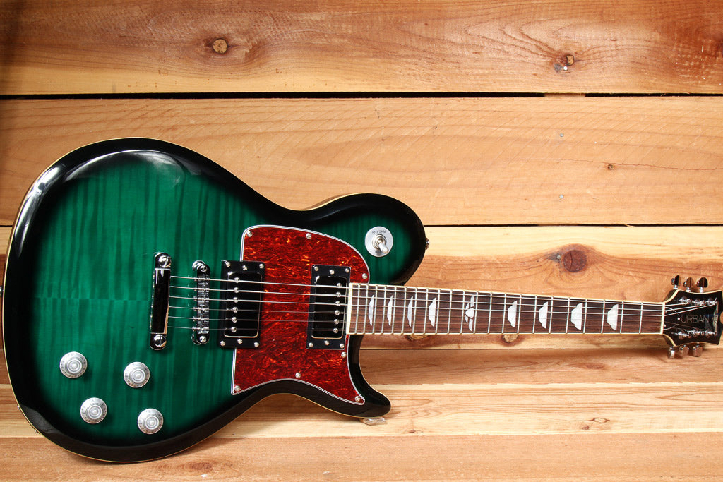 KEITH URBAN Emerald Electric Guitar Mint! + Original Bag Strap Parts