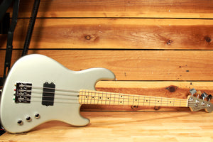 Fender USA Flea Active Jazz Bass Inca Silver + OHSC & Papers Mint! 94104
