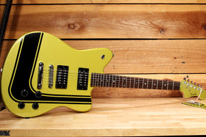 FENDER TORONADO GT HH rare Big Block Racing Stripe Olive Guitar Clean! 49601