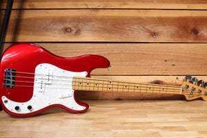 FENDER 1984-87 VINTAGE MIJ Precision P-Bass E Serial Japan + Case 03503