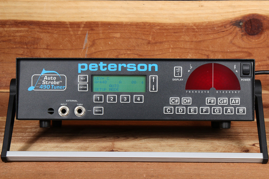 PETERSON AUTO STROBE 490 STROBE TUNER Very Clean! Still Kickin Music