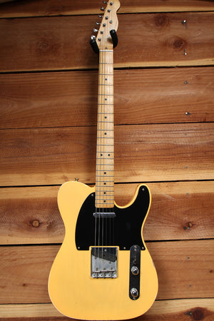 FENDER 2018 ROAD WORN 50s TELECASTER RARE TV Yellow Nice Faded Relic + Bag 65361